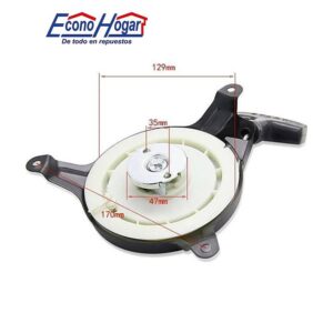 YOYO DE ARRANQUE 4 RUEDA HONDA GXV140 1P65/68 170mm