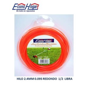 ROLLO HILO REDONDO 0.095 2.4MM 1/2 LIBRA