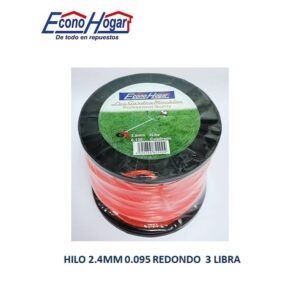 ROLLO HILO REDONDO 0.095 2.4MM 3 LIBRA