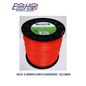ROLLO HILO CUADRADO 0.095 2.4MM 10 LIBRA