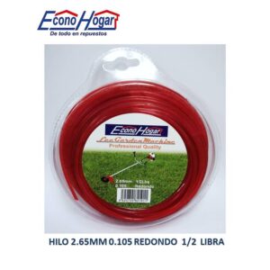 ROLLO HILO REDONDO 0.105 2.65MM 1/2 LIBRA