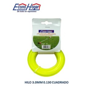 ROLLO HILO CUADRADO 0.130 3.3MM 50 PIES