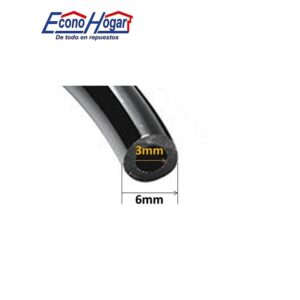 MANGUERA DE GASOLINA 6mmX3mm