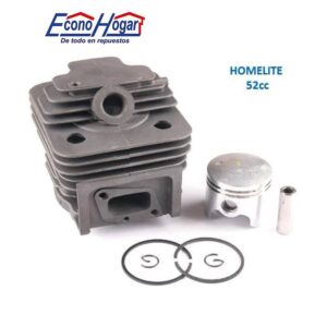 JUEGO DE CILINDRO CORTAGRAMA HOMELITE 52cc 44mm