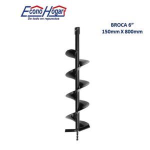 BROCA 6" 150 X 800mm