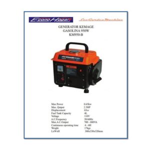 GENERADOR GASOLINA 110V 800W 0.65kw