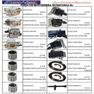 REPUESTOS MOTOSIERRA HUSQVARNA