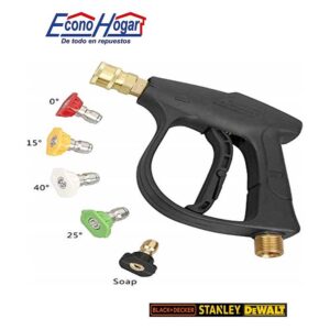 JUEGO DE PISTOLA PARA HIDROLAVADORA 5PZ