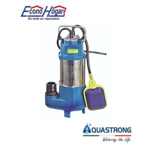 BOMBA DE SUMERGIBLE 1/4HP 0.25KW 220V AQUASTRONG