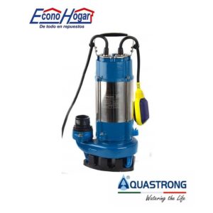 BOMBA DE SUMERGIBLE 1HP 0.75KW 220V AQUASTRONG