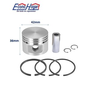 JUEGO DE PISTON COMPRESOR DE AIRE 42mmX36mm