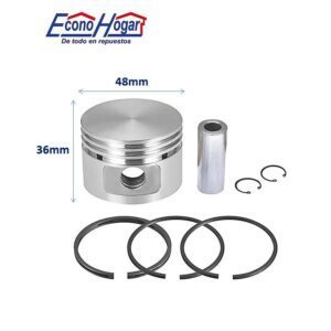 JUEGO DE PISTON COMPRESOR DE AIRE 48mmX36mm