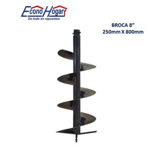 BROCA 8" 250 X 800mm