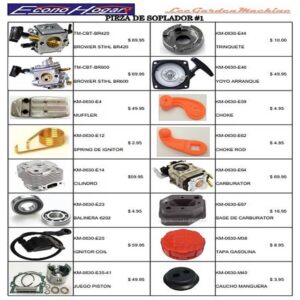 REPUESTOS SOPLADOR #1