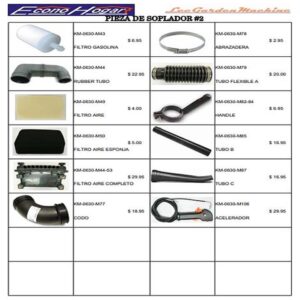 REPUESTOS SOPLADOR #2