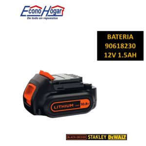 BATERIA BLACK & DECKER 12V 1.5AH LBXR1512