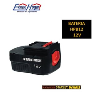 BATERIA BLACK & DECKER 12V