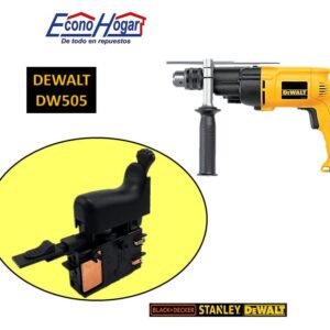 SWITCH TALADRO 1/2" DEWALT DW505