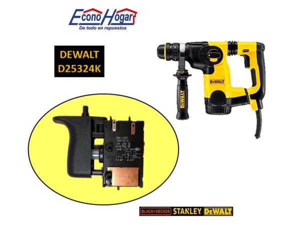 SWITCH ROTOMARTILLO 1" SDS DEWALT D25324K
