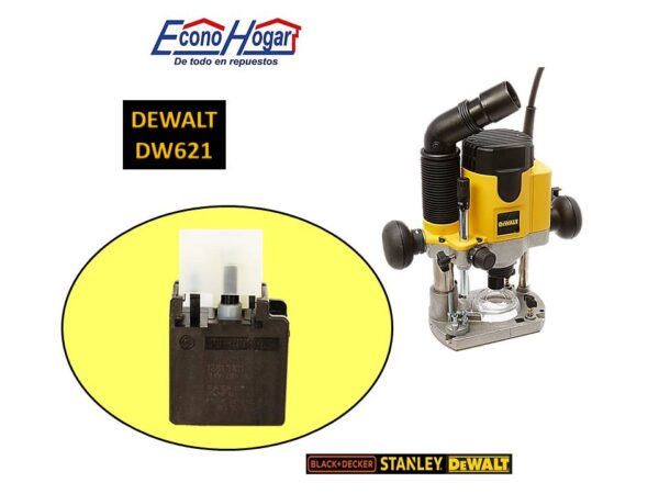 SWITCH ROUTER 2HP DEWALT DW621 T1