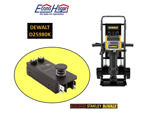 SWITCH DEMOLEDOR 1-1/8" 68LB DEWALT D25980K