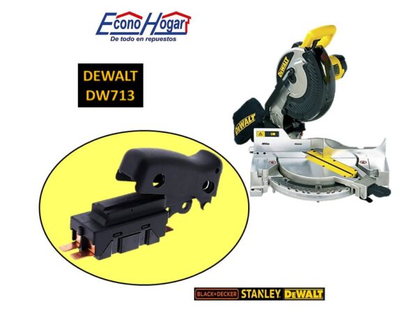 SWITCH SIERRA INGLETADORA 10" DEWALT DW713