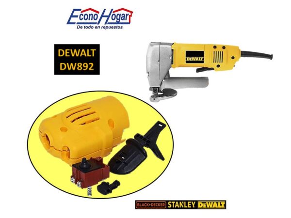 SWITCH CON CARCASA Y PALANCA CIZALLA 14" DEWALT DW892