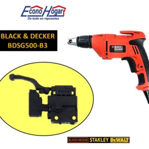 SWITCH TALADRO DE GYPSUM BLACK & DECKER BDSG500-B3