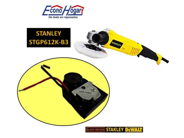 SWITCH DE VELOCIDAD PULIDORA 5" STANLEY STGP612K-B3