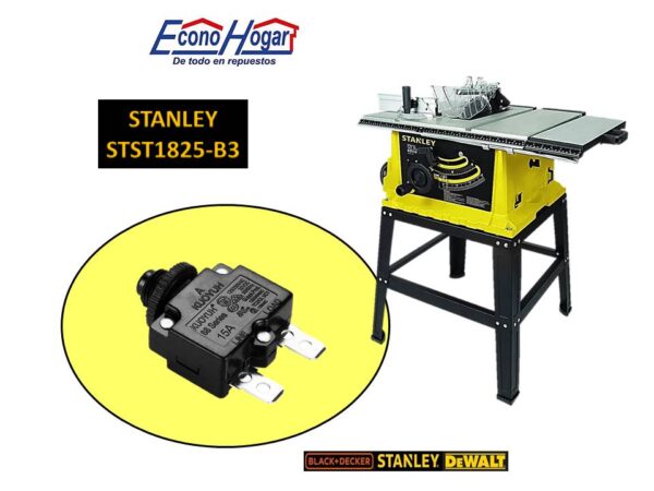 SWITCH SIERRA DE MESA 10" STANLEY STST1825-B3