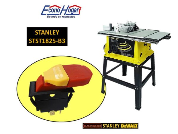 SWITCH SIERRA DE MESA 10" STANLEY STST1825-B3