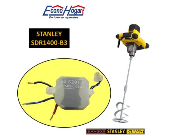 SWITCH MEZCLADOR DE PINTURA STANLEY SDR1400-B3