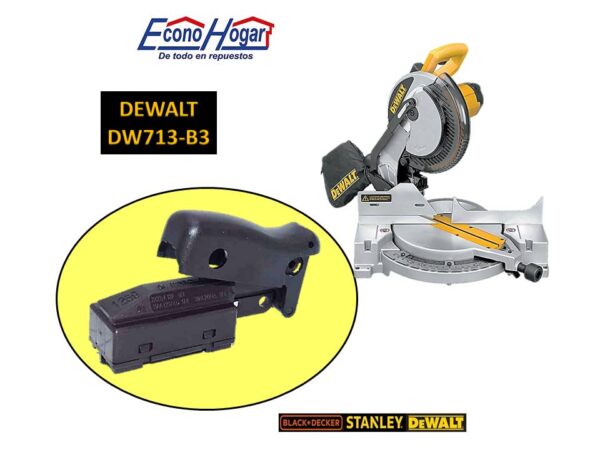 SWITCH SIERRA INGLETADORA 10" DEWALT DW713-B3