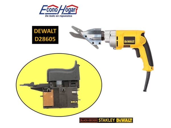 SWITCH CIZALLA 5/16" DEWALT D28605 T3