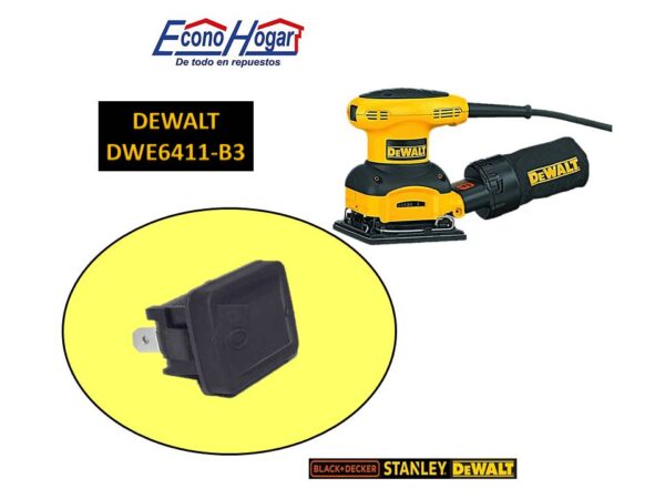 SWITCH LIJADORA 1/4" DEWALT DWE6411-B3