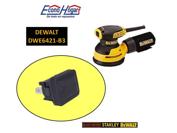 SWITCH LIJADORA 5" DEWALT DWE6421-B3