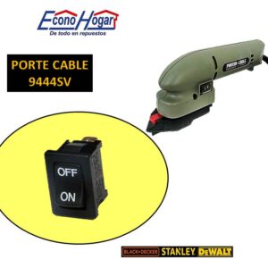 SWITCH CEPILLO PORTER CABLE 9444SV