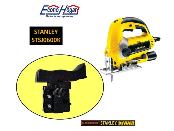 SWITCH CALADORA 600W STANLEY STSJ0600K