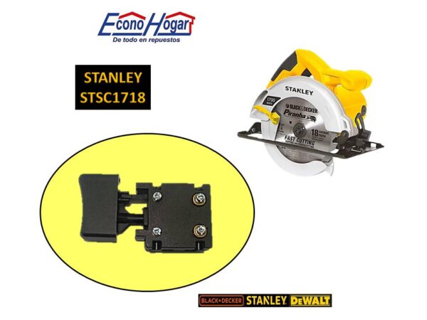 SWITCH SIERRA CIRCULAR 7-1/4" STANLEY STSC1718