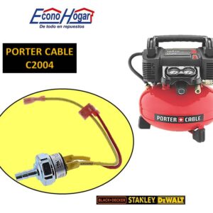 SWITCH DE PRESION COMPRESOR DE AIRE 4 GALON 165PSI PORTER CABLE C2004