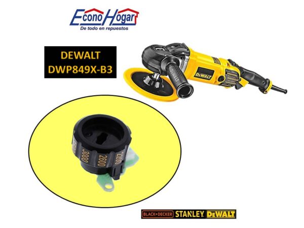 SWITCH DE VELOCIDAD PIULIDORA 7" 9" DEWALT DWP849X-B3