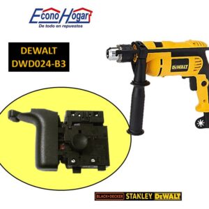 SWITCH TALADRO 1/2" DEWALT DWD024-B3 T1
