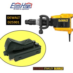 SWITCH DEMOLEDOR 5-25J 10KG 1500W SDS-MAX DEWALT D25901