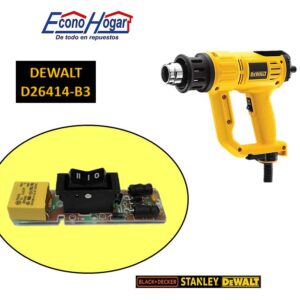 SWITCH PISTOLA DE CALOR 1550W DEWALT D26414-B3