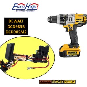 SWITCH TALADRO INALAMBRICO 18V 20V DEWALT DCD985B