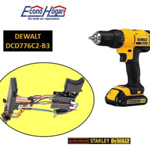 SWITCH TALADRO INALAMBRICO DEWALT DCD776C2-B3