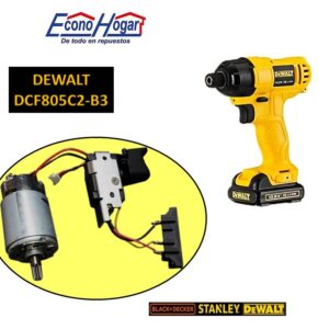 SWITCH CON MOTOR TALADRO INALAMBRICO DEWALT DCF805C2-B3