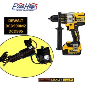 SWITCH CON MOTOR TALADRO INALAMBRICO DEWALT DCD990M2