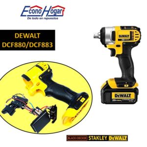 SWITCH LLAVE IMPACTO INALAMBRICO DEWALT DCF880