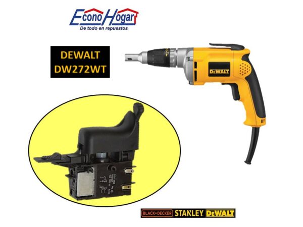SWITCH ATORNILLADOR DEWALT DW22WT
